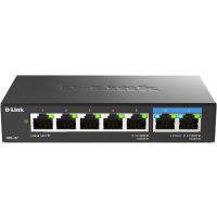 D-Link 7-Port Multi-Gigabit Unmanaged Switch - 7 Ports - Gigabit Ethernet, 2.5 Gigabit Ethernet 10/100/1000Base-T
