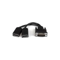 StarTech 8in DMS-59 to Dual DisplayPort Adapter Cable 4K x 2K - LFH DMS 59 (M) to 2x DP 1.2 (F) - DMSDPDP1