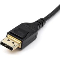 StarTech 3.3ft (1m) VESA Certified Mini DisplayPort to DisplayPort 1.4 Cable - 8K 60Hz HBR3 HDR - Super UHD mDP to DP 1.4 Cord - Slim (34 AWG) Ultra HD 4K 120Hz - Monitor/Video Cable - DP14MDPMM1MB