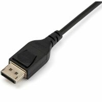 StarTech 6.6ft (2m) VESA Certified DisplayPort 1.4 Cable - 8K 60Hz HBR3 HDR - UHD DisplayPort to DisplayPort Monitor Cord - Ultra HD 4K 120Hz DP 1.4 Slim Video Cable M/M DP Connector - DP14MM2M