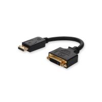 ADDON DP2DVIA-5PK 5 PACK OF 20.00CM (8.00IN) DISPLAYPORT MALE TO DVI-I (29 PIN) FEMALE BLACK