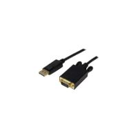 StarTech 15ft (4.6m) DisplayPort to VGA Cable, Active DisplayPort to VGA Adapter Cable, 1080p Video, DP to VGA - DP2VGAMM15B
