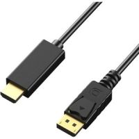 AXIOM DPMHDMIM10-AX AV CABLE - DISPLAYPORT LEFT CONNECTOR - MALE LEFT GENDER - HDMI RIGHT CONNECTOR
