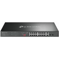 TP-Link DS1018GMP Omada 18-Port Gigabit Unmanaged Rackmount Switch with 16-Port PoE+