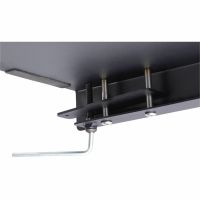 StarTech Clamp-on Steel Desk Corner Sleeve/Tray, Increase Desk Space, For L-Shaped/Corner Desks up to 1.5in Thick - DSKCRNRSLV