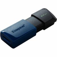KINGSTON DTXM/64GB-2P 64GB USB3.2 GEN 1 DATATRAVELER EXODIA M (BLACK + BLUE) - 2 PIECES