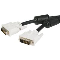 StarTech DVI-D Dual Link Male to Male Cable (20', Black) - DVIDDMM20