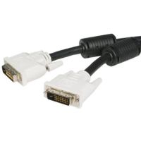 StarTech DVI-D Dual Link Male to Male Cable (30', Black) - DVIDDMM30