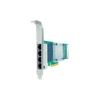 AXIOM E1G44HT-AX 10/100/1000MBS QUAD PORT RJ45 PCIE X4 NIC CARD FOR INTEL