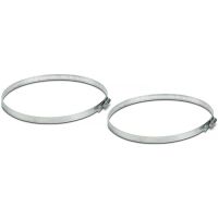 EtherWAN EASYPOEBOXMCS Mast Clamps for EasyPoE Box Pole Mounting (2 to 5", Set of 2)