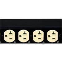 EATON EBA201-10 BASIC RACK PDU, 0U, L14-30P INPUT, 5.76 KW MAX, 120/240V, 24A, 10 FT CORD,