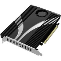 Sabrent EC-P4BF 4-Drive NVMe M.2 SSD PCIe 4.0 x 16 Bifurcation Adapter Card