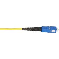 BLACK BOX EFN310-015M-SCSC OS2 9/125 SINGLEMODE FIBER OPTIC PATCH CABLE - OFNR PVC, SC TO SC, YELLOW, 15-M
