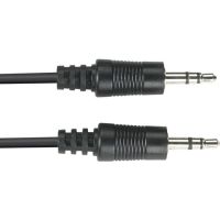 BLACK BOX EJ110-0005 STEREO AUDIO CABLE - 3.5-MM, MALE/MALE, 5-FT. (1.5-M)