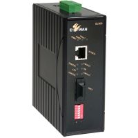 EtherWAN EL900-A-B-1-A Multi-Mode SC Hardened 10/100BASE-TX to 100BASE-FX Media Converter