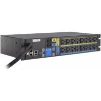 Eaton EMAU05-10 Managed rack PDU, 2U, L5-30P input, 2.88 kW max, 120V, 24A, 10 ft cord, Single-phase, Outlets: (16) 5-20R