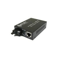 ENET ENMCT-FGET-MMF TAA COMPLIANT ENET 10/100/1000M UTP TO SC MULTI-MODE FIBER MEDIA CONVERTER (550M