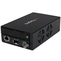 StarTech 10 Gigabit Ethernet Copper-to-Fiber Media Converter - Open SFP+ - Managed - ET10GSFP