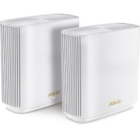 ASUS ZenWiFi ET8W-2-PK AX6600 Wireless Tri-Band Gigabit 2-Piece Mesh Wi-Fi System (White)