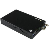 StarTech 1000 Mb/s Gigabit Single-Mode Ethernet Copper to Fiber Media Converter - ET91000SM10