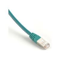BLACK BOX EVNSL0173GN-0020 CAT5E 100-MHZ MOLDED BOOT SOLID ETHERNET PATCH CABLE - SHIELDED (F/UTP), CMP PLE