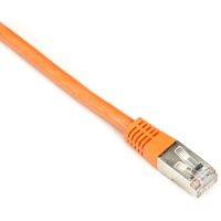 BLACK BOX EVNSL0272OR-0030 CAT6 250-MHZ STRANDED ETHERNET PATCH CABLE WITH SLIM FORM-FACTOR MOLDED BOOT - S