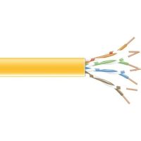 BLACK BOX EVNSL0649A-1000 CAT6 550-MHZ STRANDED ETHERNET BULK CABLE - UNSHIELDED (UTP), CM PVC, ORANGE, 10