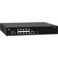 EtherWAN EX19082A Unmanaged Ethernet Switch with 8 PoE+ 802.3at + 2 Gigabit Ports