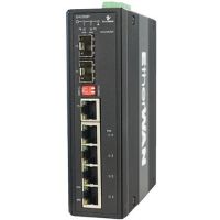 EtherWAN EX42395BT Hardened Unmanaged 6-Port Gigabit PoE Switch