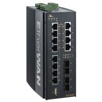 EtherWAN EX73924E-0VB Series Hardened Managed 8-Port 10/100/1000BASE-T(X) + 4-Port 100/1000BASE SFP Ethernet Switch