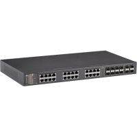 EtherWAN EX77964-8VB Hardened Managed Ethernet Switch with 16 x 10/100/1000BASE-TX, 8 x RJ45/SFP Combo & 4 x 1G/10G SFP+ Ports