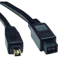 EATON TRIPP LITE SERIES F019-006 FIREWIRE 800 IEEE 1394B HI-SPEED CABLE (9PIN/4PIN M/M)