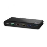 Belkin Universal 2nd Gen Secure KVM Switch, 4-Port Single Head w/ CAC - F1DN104KVM-UN-4