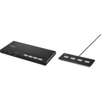 Belkin F1DN204MOD-HH-4 Modular Secure Dual Head - KVM switch - 4 ports - TAA Compliant