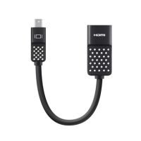 BELKIN F2CD079BT MINI DISPLAYPORT TO HDTV ADAPTER, 4K, THE MINI DISPLAYPORT TO HDMI ADAPTER LETS