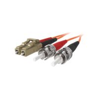Belkin Multimode Duplex Fiber Patch Cable, ST-LC - 3.0 Meters - F2F402L0-03M