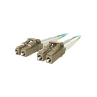 Belkin Fiber Optic Cable; 10GB Aqua Multimode LC/LC Duplex MMF, 50/125 - 3.0 Meters - F2F402LL-03M-G