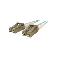 Belkin Fiber Optic Cable; 10GB Aqua Multimode LC/LC Duplex MMF, 50/125 OM3 - F2F402LL-15M-G
