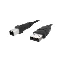 Belkin USB-A to USB Type B Cable - M/M - 480 Mbps - 6ft - Device Extension Cable - F3U133B06