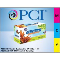PCI F6U63AN-PCI BRAND ECO-REMAN HP 63XL XL COLOR INK CARTRIDGE 330 PGS FOR HP D