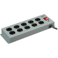 Belkin 10-Outlet Metal Surge Protector with 15ft Power Cord - F9D1000-15