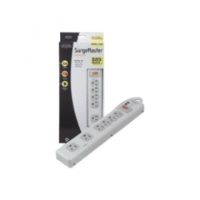 Belkin 6-Outlet Surge Protector - 15ft Cord - 885J - White - F9D600-15-DP