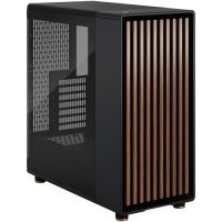 Fractal Design FD-C-NOR1C-02 North Mid-Tower Case (Charcoal Black, Dark Tinted Window)