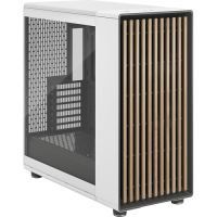 Fractal Design FD-C-NOR1X-04 North XL Full Tower Case (Chalk White, Clear Window)