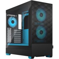 Fractal Design FD-C-POR1A-02 Pop Air RGB Mid-Tower Case (Cyan Core)