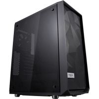 Fractal Design FD-CA-MESH-C-BKO-TG Meshify C Mid-Tower Case (Dark Tempered Glass, Black)