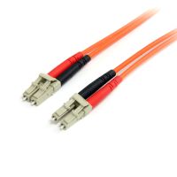 STARTECH FIBLCLC5 5M FIBER OPTIC CABLE - MULTIMODE DUPLEX 62.5/125 LSZH FIBER JUMPER CORD - LC/LC