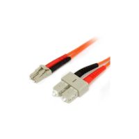 StarTech 3m Fiber Optic Cable - Multimode Duplex 62.5/125 LSZH - LC/SC - FIBLCSC3