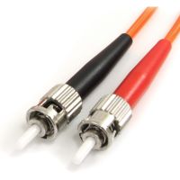 StarTech Fiber Optic Cable - Multimode Duplex 62.5/125 - LSZH - ST/ST - 2 m - FIBSTST2