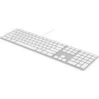 MATIAS FK318S WIRE ALUMINUM MAC KEYBOARD SILVER